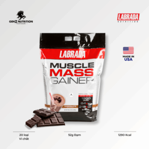 LABRADA MUSCLE MASS GAINER - TĂNG CÂN, TĂNG CƠ HIỆU QUẢ