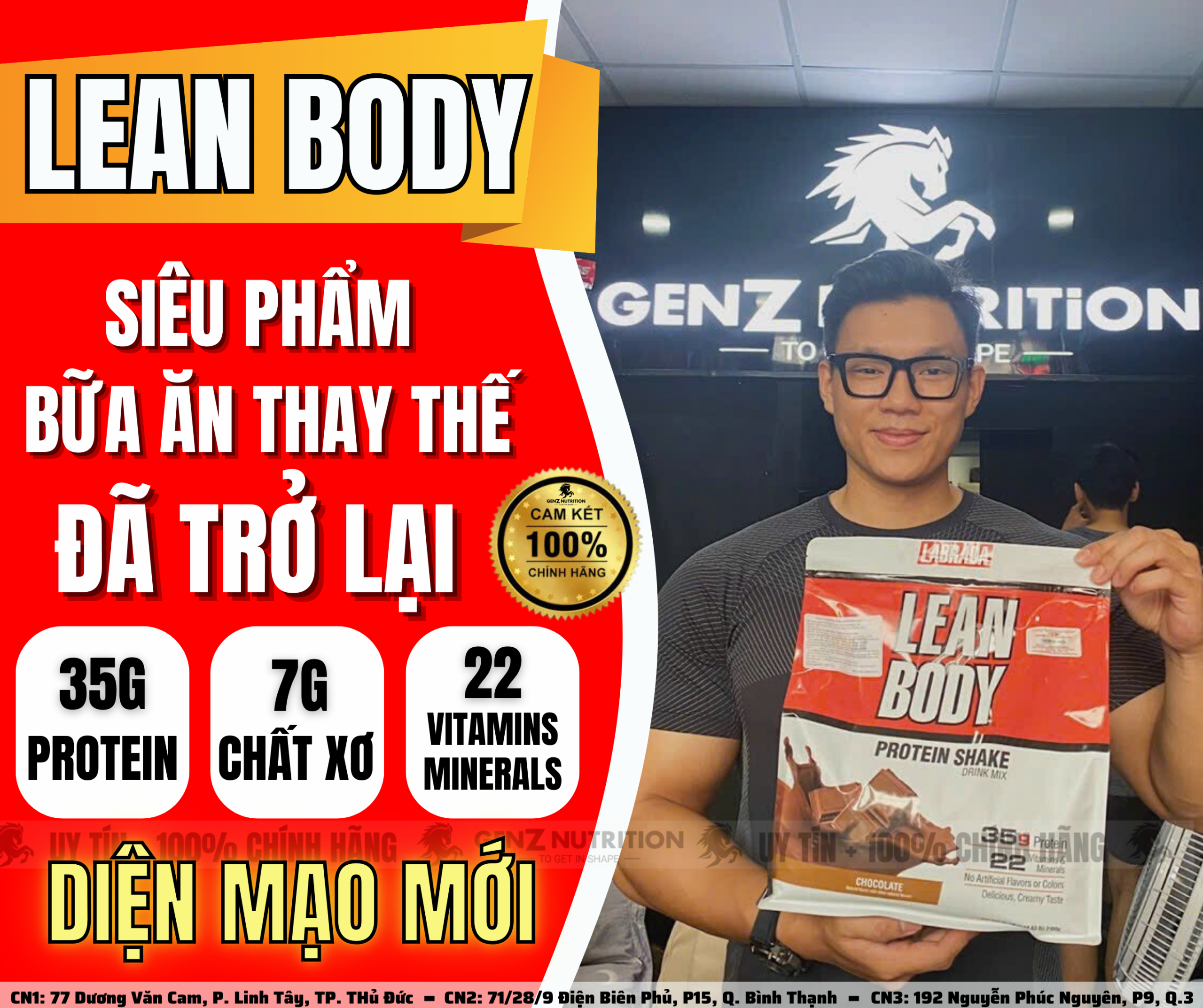 Labrada LeanBody Bữa Ăn Thay Thế 30 Servings - Ảnh 2