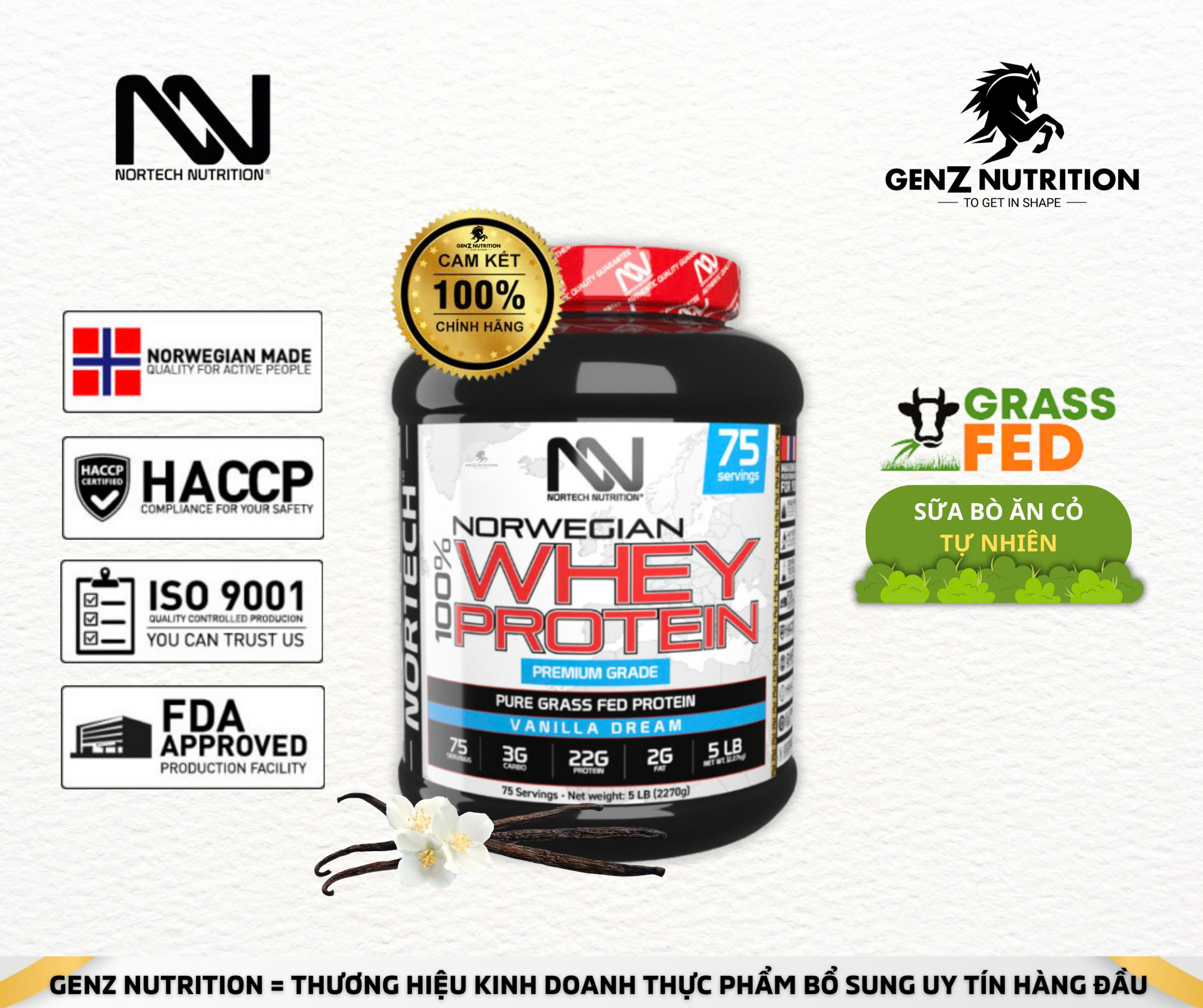 Norwegian Whey Vanilla