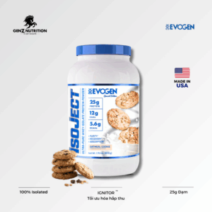ISOJECT - WHEY PROTEIN VỚI CÔNG NGHỆ ENZYME TỐI HƯU HÓA HẤP THU