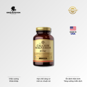 CANXI MAGIE + KẼM - CƠ XƯƠNG KHỚP KHỎE MẠNH