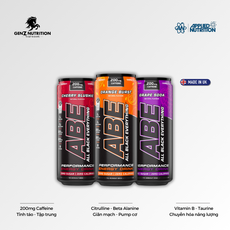 ABE APPLIED NUTRITION - PRE-WORKOUT DẠNG LON - Ảnh 1